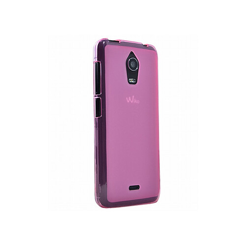 Mocca coque gel rose pour Wiko Wax