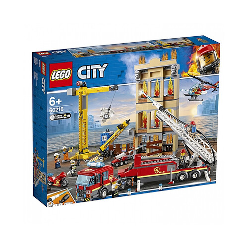 LEGO Les pompiers du centre-ville - 60216 