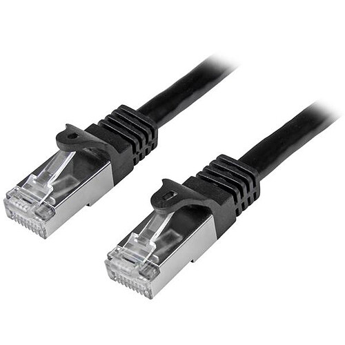 StarTech.com N6SPAT3MBK câble de réseau 3 m Cat6 SF/UTP (S-FTP) Noir