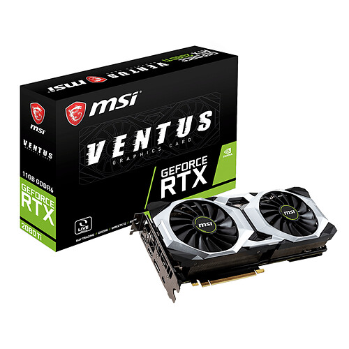 MSI Geforce RTX 2080 Ti - VENTUS - 11 Go