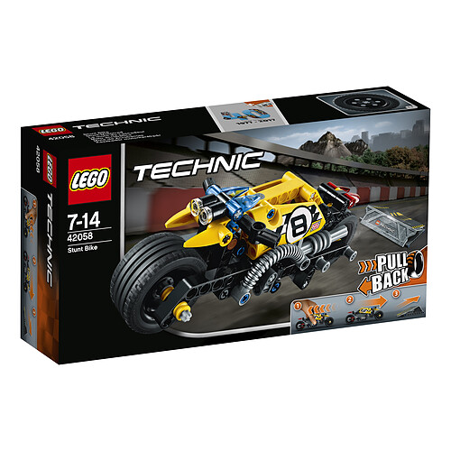 LEGO® Technic - La moto du cascadeur - 42058
