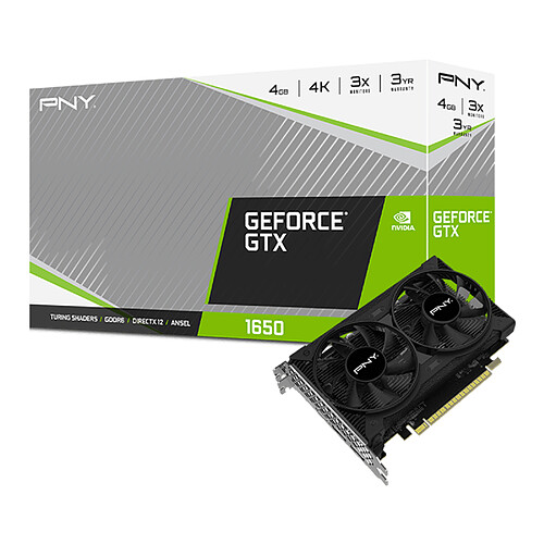 PNY GEFORCE® GTX 1650 4GB Dual Fan