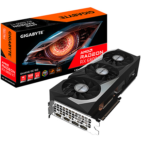 Gigabyte Radeon RX 6800 XT GAMING OC - Triple Fan - 16Go