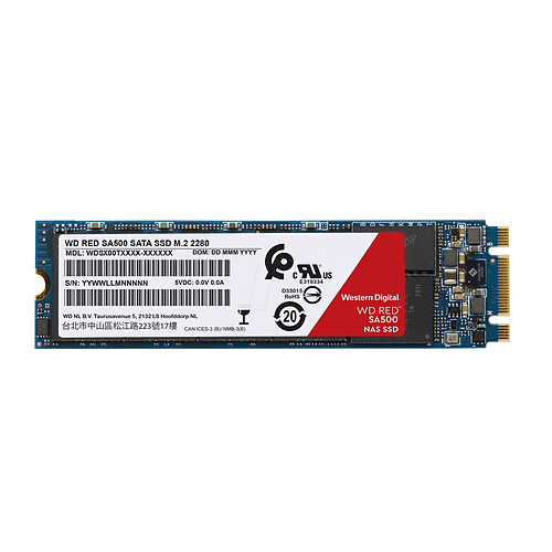 Western Digital Disque SSD SATA NAS WD Red SA500