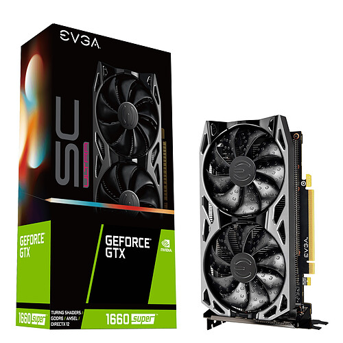 EVGA GeForce GTX 1660 SUPER SC ULTRA GAMING - Dual Fan - 6Go