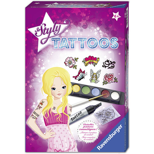 Ravensburger SO STYLY - Kit créatif Tattoos - 18286