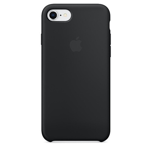 Apple iPhone 8/7 Silicone Case - Noir