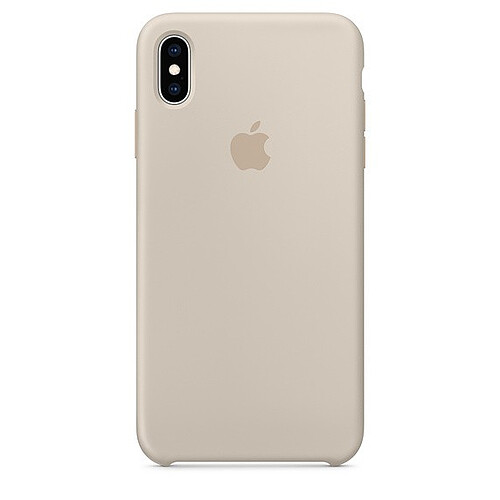 Apple iPhone XS Max Silicone Case - Gris sable