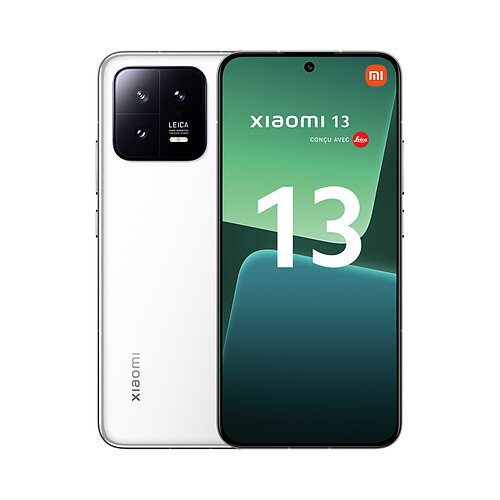 XIAOMI 13 - 8/256 Go - 5G - Blanc