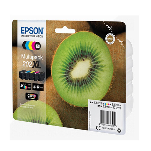 Epson Multipack 5 Couleurs Kiwi 202XL