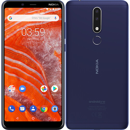 Nokia 3.1 Plus - Bleu