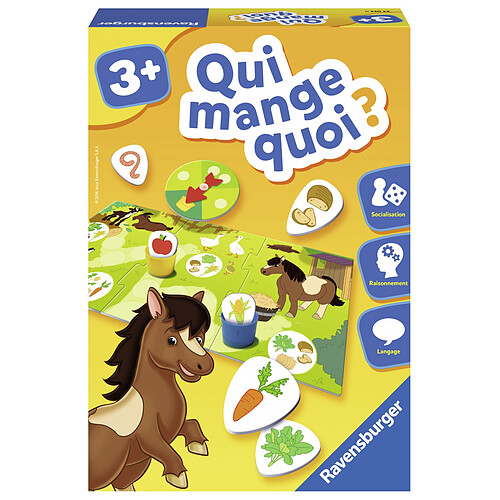 Ravensburger Qui mange quoi ? - 24034