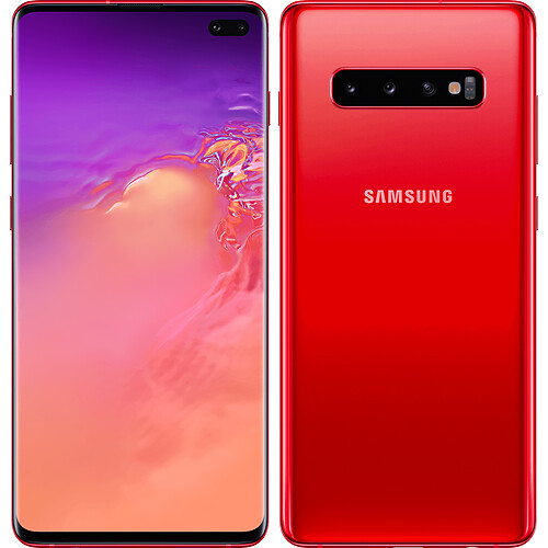 Samsung Galaxy S10 Plus - 128 Go - Rouge · Reconditionné