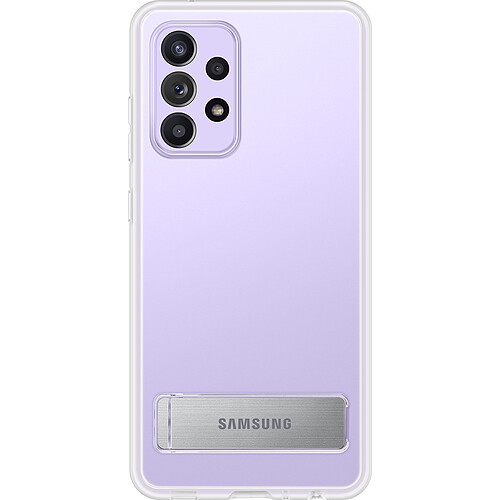 Samsung Clear Standing Cover pour Galaxy A72 - Transparent