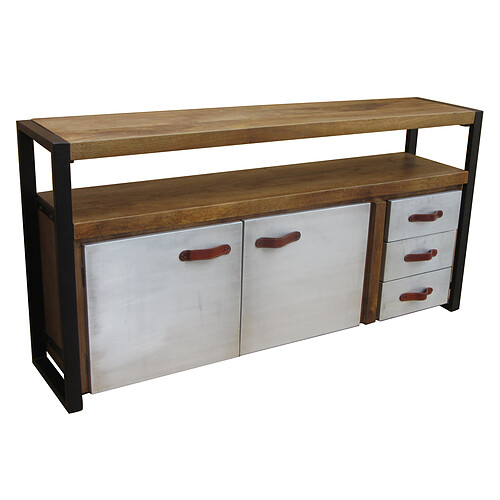 3S. x Home Buffet en bois et métal CHRISIS