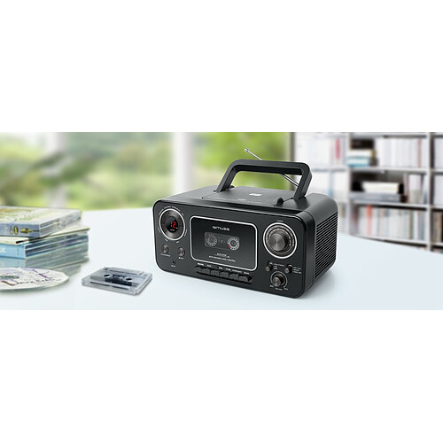 Muse Radio Stéréo CD Enregistreur K7 M-182RDC