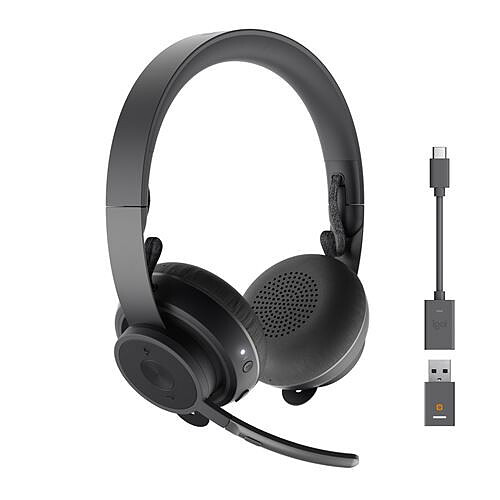 Casque à réduction de bruit Logitech Zone 900 Bluetooth Noir