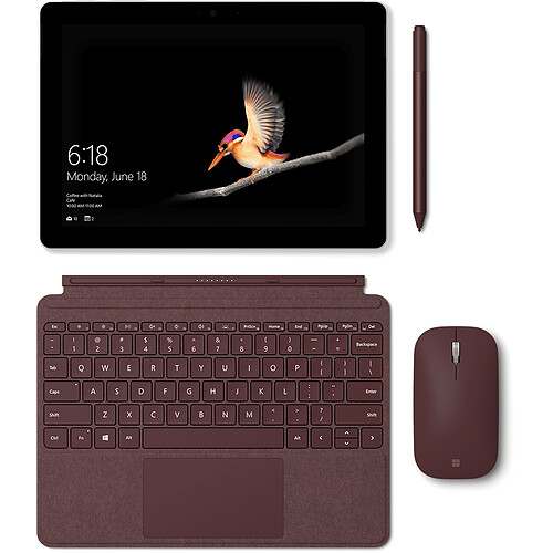 Microsoft Type Cover Signature Surface Go - Bordeaux