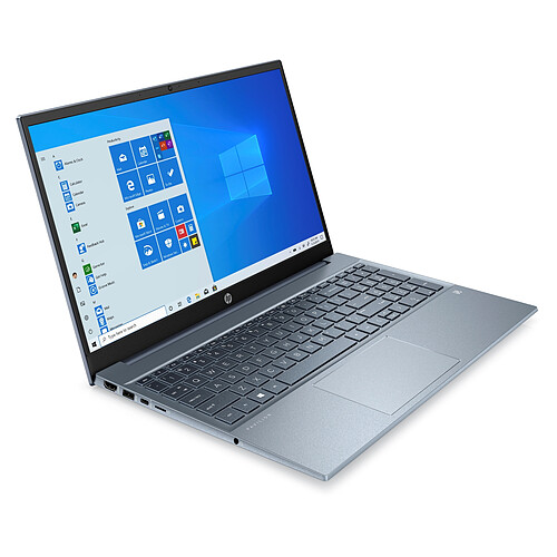 HP Laptop 15-eg0046nf - Aluminium Bleu