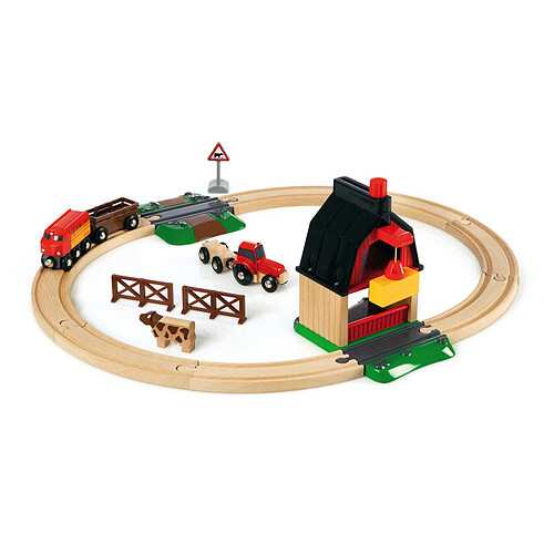 Ravensburger Circuit train en bois à la Ferme - 33719