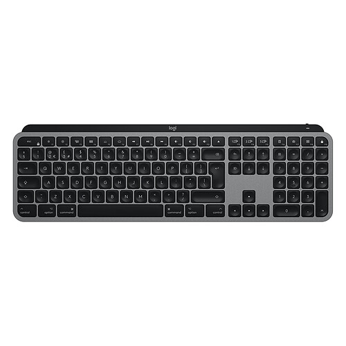 Clavier sans fil Logitech MX KEYS pour MAC - Space gray