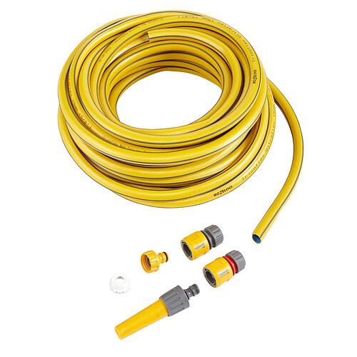 Hozelock ULTRA FLEX - Kit tuyau d'arrosage + lance et connecteurs - 117021