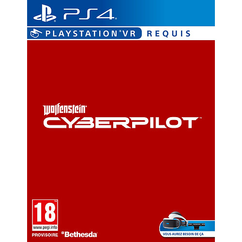 Bethesda Wolfenstein Cyberpilot - Jeu PS4 VR