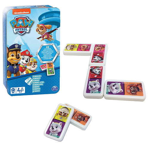 Paw Patrol Boite métal dominos - 6033087