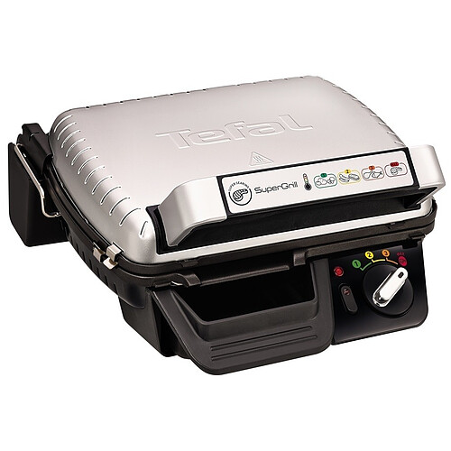 Tefal Grill viandes - GC450B32 - Inox/Noir