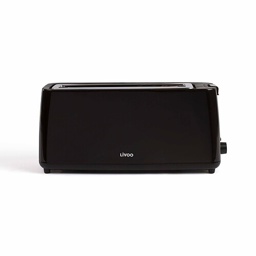 Livoo Grille-pain large fente DOD168N - Noir