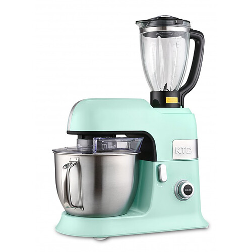 Robot Petrin 6.5l Kitchencook Avec Blender Sécurise Et Accessoires En Téflon Expert xl Vert