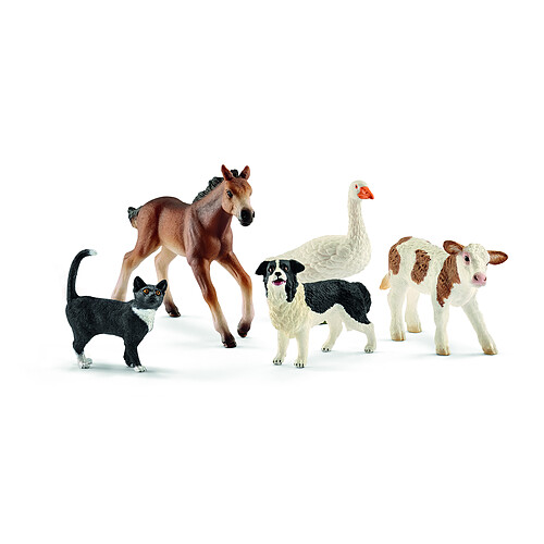 Schleich Assortiment d'animaux - Farm World - 42386