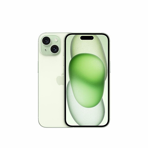 Apple iPhone 15 - 5G - 6/512 Go - Vert