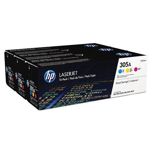 HP TriPack CF370AM (Cyan/Magenta/jaune)