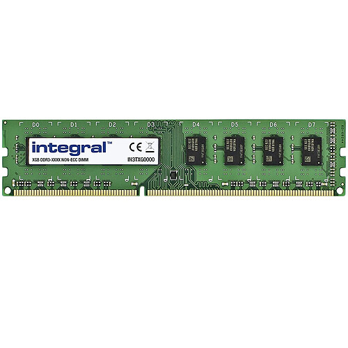 Integral DIMM - 1x8 Go - DDR3 1600 MHz CL11