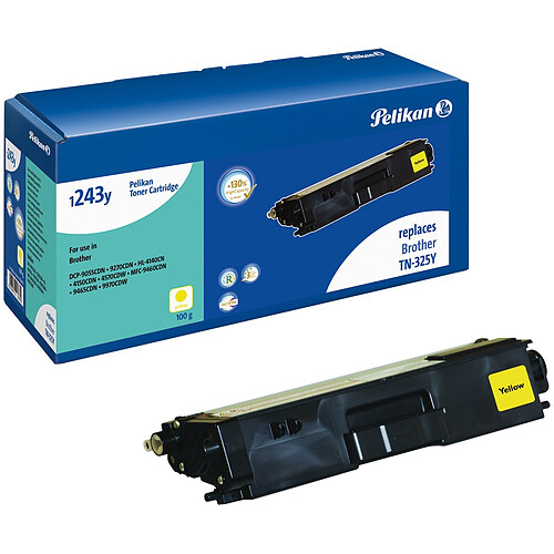 Pelikan Toner pour BROTHER HL 4150 (TN325Y) - Jaune - 3500 pages