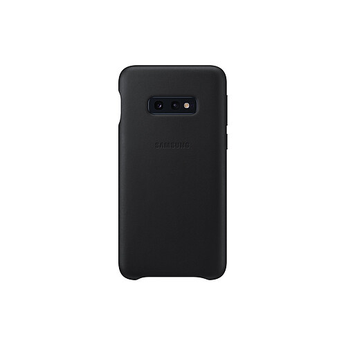 Samsung Coque Cuir Galaxy S10e - Noir