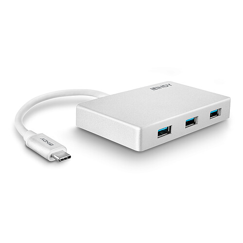 Lindy Hub USB 3.1 type C 3 ports avec Power Delivery