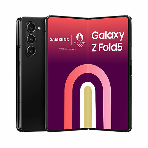 Samsung Galaxy Z Fold5 - 12/256 Go - 5G - Noir 