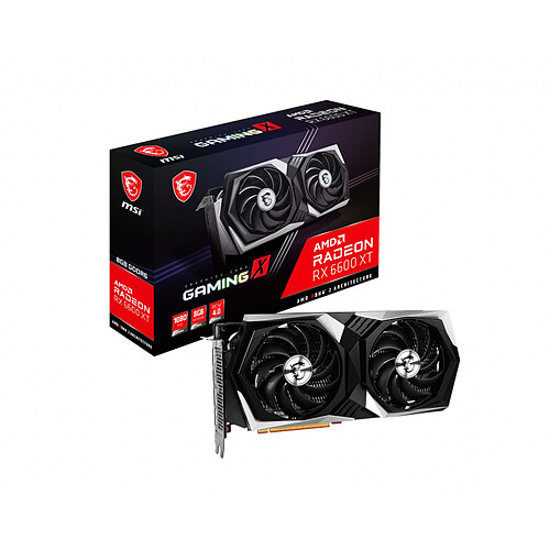 MSI Radeon RX 6600 XT GAMING X - 8 Go