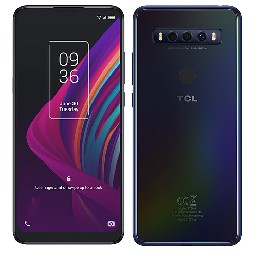 TCL 10 SE 128 Go - Noir