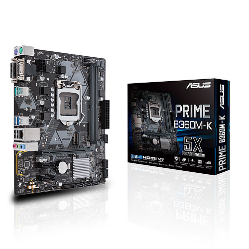 ASUS Intel B360 PRIME - Micro-ATX · Reconditionné