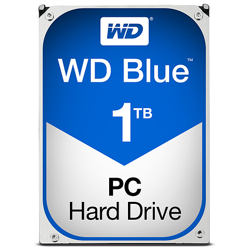 Western Digital WD BLUE 1 To - 3.5'' SATA III 6 Go/s - Cache 64 Mo - Bleu