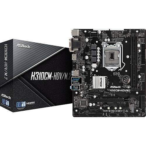 ASRock INTEL H310CM-HDV/M.2 - Micro ATX