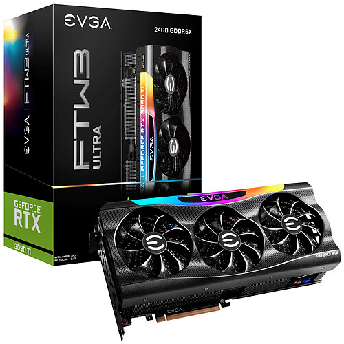 EVGA GeForce RTX 3090 Ti - FTW3 ULTRA GAMING - 24 Go