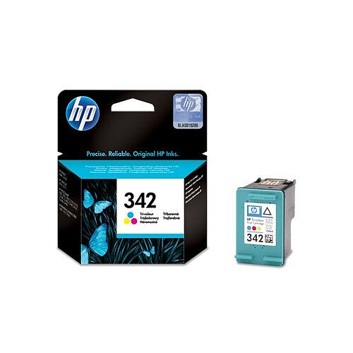 HP Cartouche d'encre 3 couleurs Cyan, Magenta, Jaune n° 342 - C9361EE - 5 ml