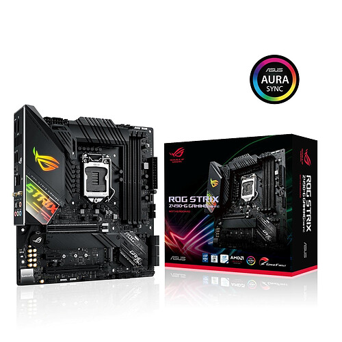 ASUS INTEL Z490-G ROG STRIX GAMING(WI-FI) - micro-ATX · Reconditionné