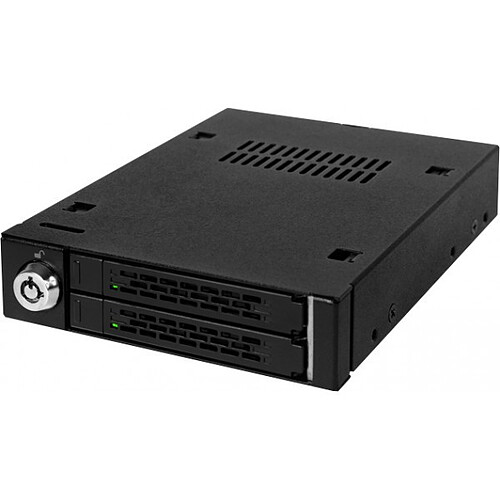 ICY DOCK Rack amovible MB992SK-B 2 disques SATA 2.5''