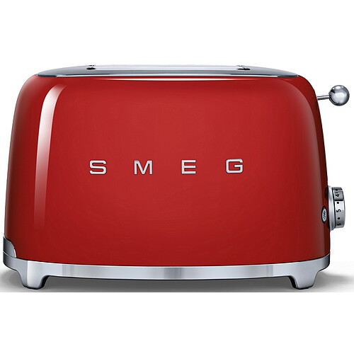 Smeg Grille-pain Rouge - TSF01RDEU