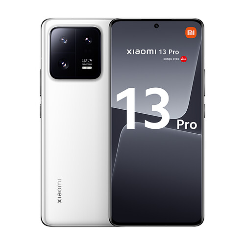XIAOMI 13 Pro - 12/256 Go - 5G - Blanc · Occasion